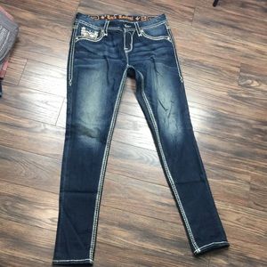 Rock revival jeans in the style “ Sapphire”